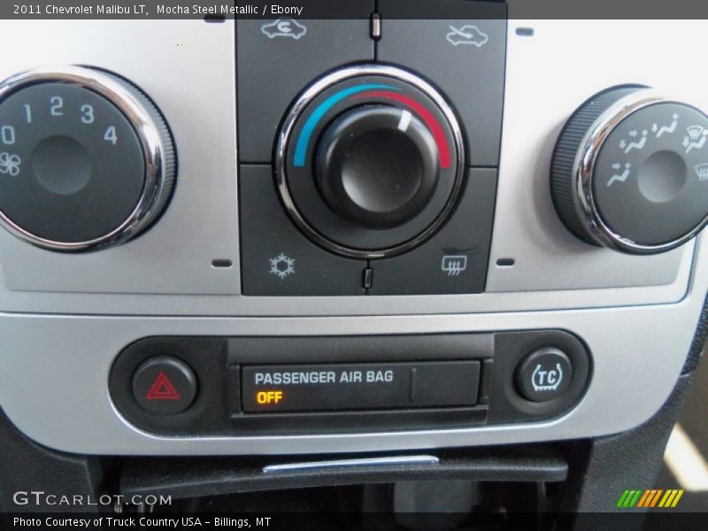 Mocha Steel Metallic / Ebony 2011 Chevrolet Malibu LT
