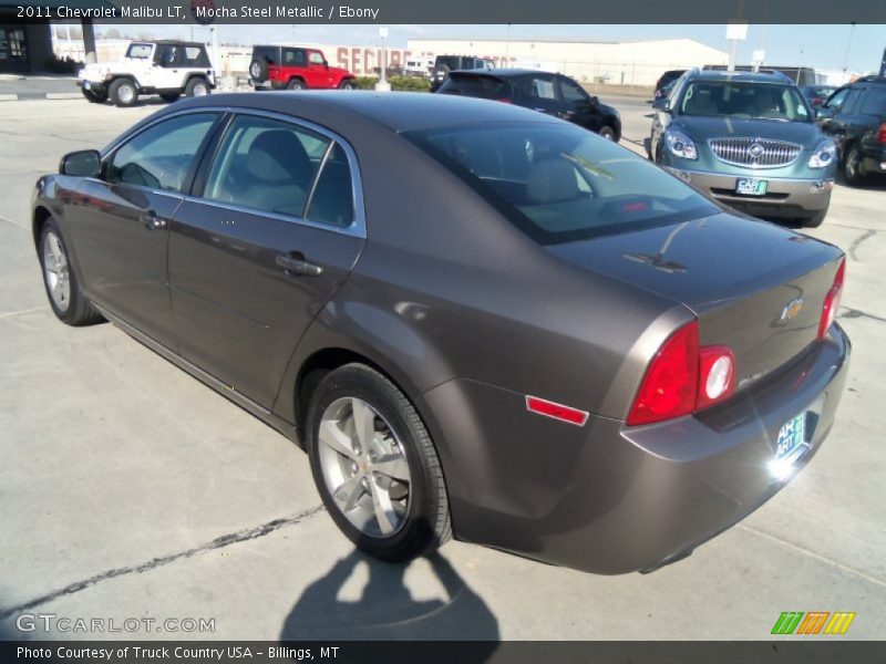 Mocha Steel Metallic / Ebony 2011 Chevrolet Malibu LT