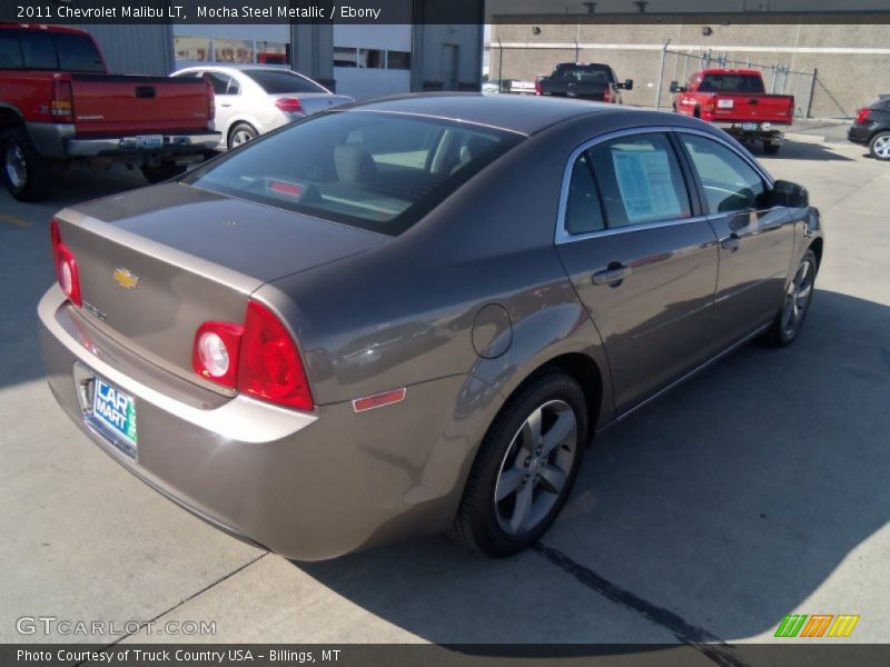 Mocha Steel Metallic / Ebony 2011 Chevrolet Malibu LT