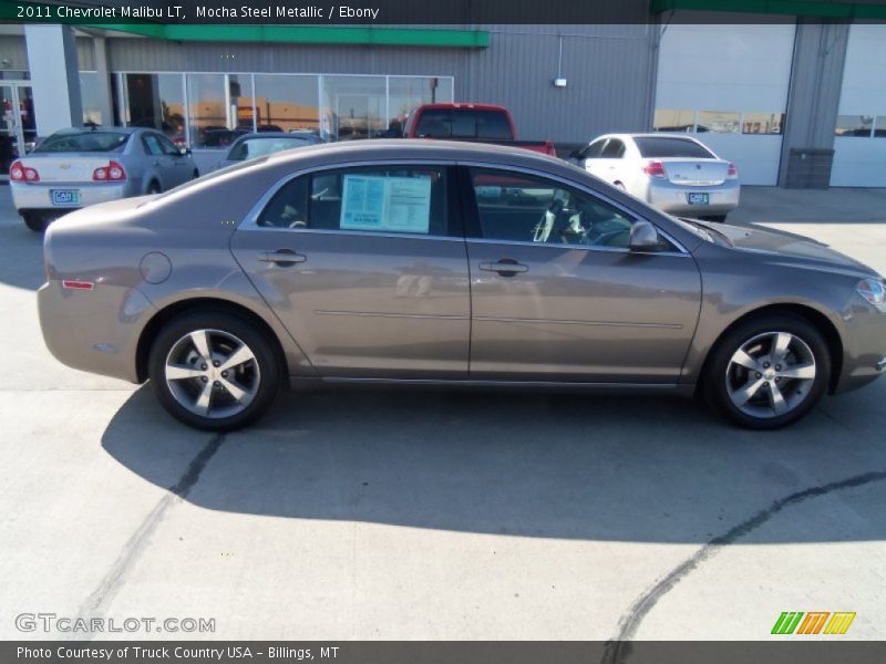 Mocha Steel Metallic / Ebony 2011 Chevrolet Malibu LT