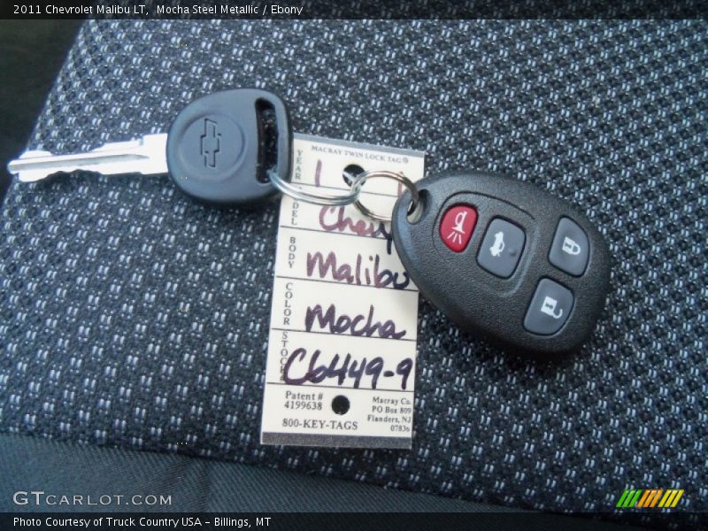 Mocha Steel Metallic / Ebony 2011 Chevrolet Malibu LT