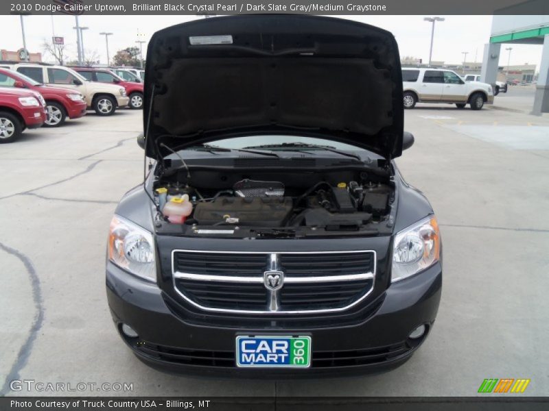 Brilliant Black Crystal Pearl / Dark Slate Gray/Medium Graystone 2010 Dodge Caliber Uptown