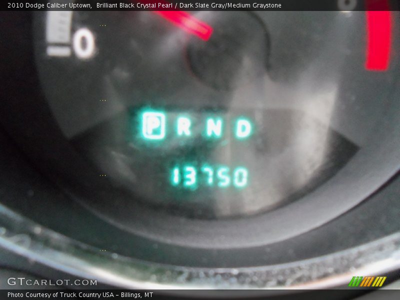 Brilliant Black Crystal Pearl / Dark Slate Gray/Medium Graystone 2010 Dodge Caliber Uptown