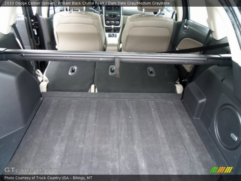 Brilliant Black Crystal Pearl / Dark Slate Gray/Medium Graystone 2010 Dodge Caliber Uptown