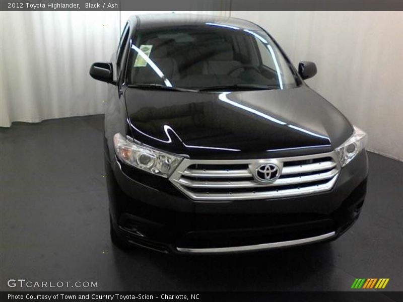 Black / Ash 2012 Toyota Highlander