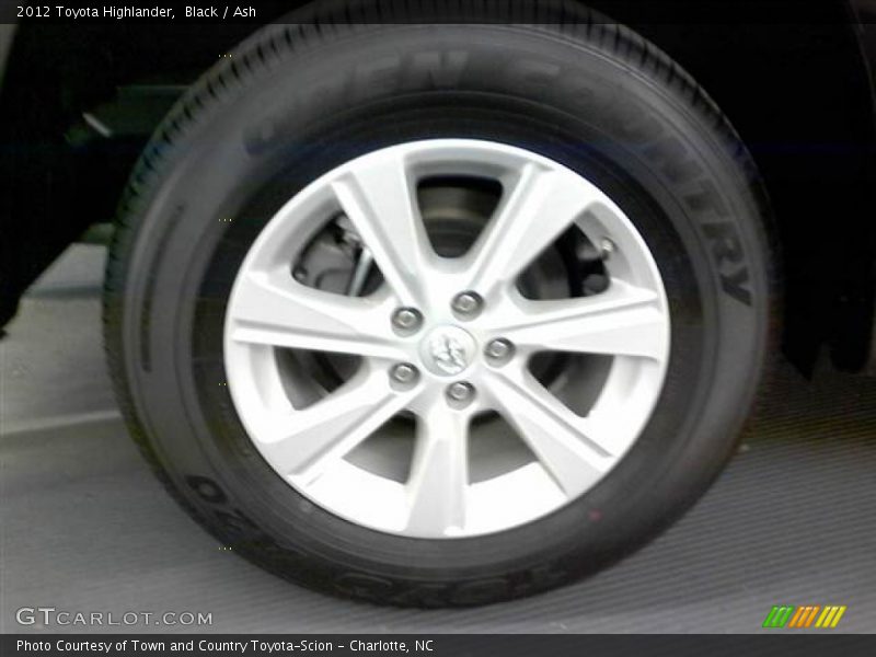 Black / Ash 2012 Toyota Highlander