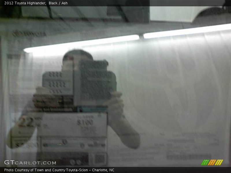 Black / Ash 2012 Toyota Highlander