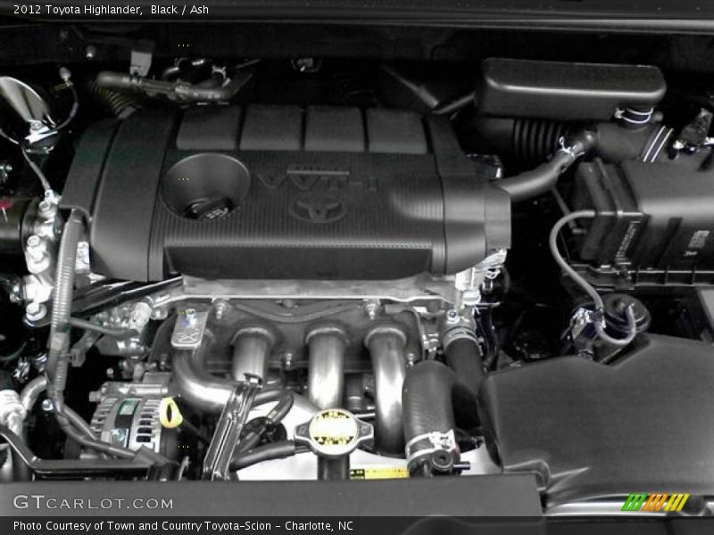 Black / Ash 2012 Toyota Highlander