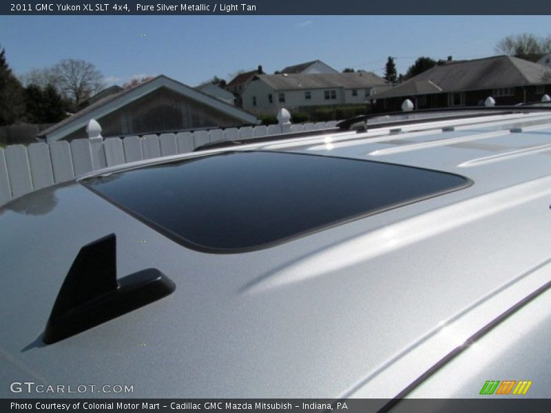 Pure Silver Metallic / Light Tan 2011 GMC Yukon XL SLT 4x4