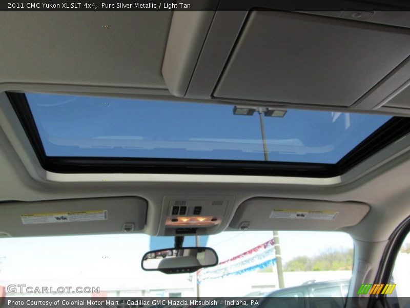 Pure Silver Metallic / Light Tan 2011 GMC Yukon XL SLT 4x4