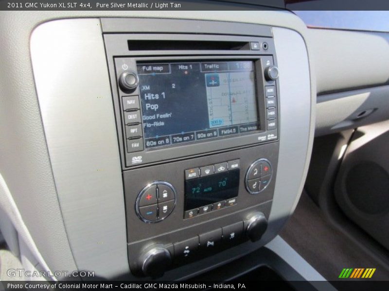 Pure Silver Metallic / Light Tan 2011 GMC Yukon XL SLT 4x4