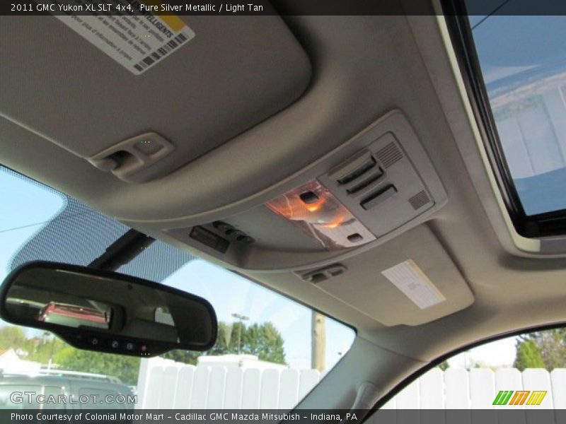 Pure Silver Metallic / Light Tan 2011 GMC Yukon XL SLT 4x4