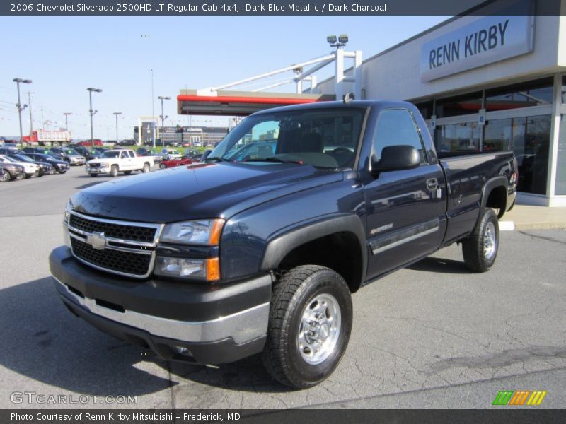 Dark Blue Metallic / Dark Charcoal 2006 Chevrolet Silverado 2500HD LT Regular Cab 4x4
