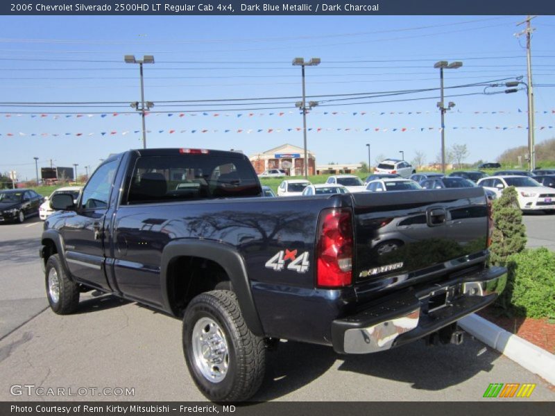 Dark Blue Metallic / Dark Charcoal 2006 Chevrolet Silverado 2500HD LT Regular Cab 4x4