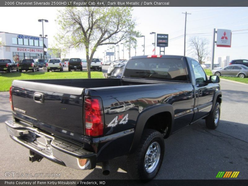 Dark Blue Metallic / Dark Charcoal 2006 Chevrolet Silverado 2500HD LT Regular Cab 4x4