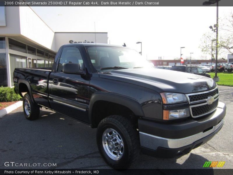 Dark Blue Metallic / Dark Charcoal 2006 Chevrolet Silverado 2500HD LT Regular Cab 4x4