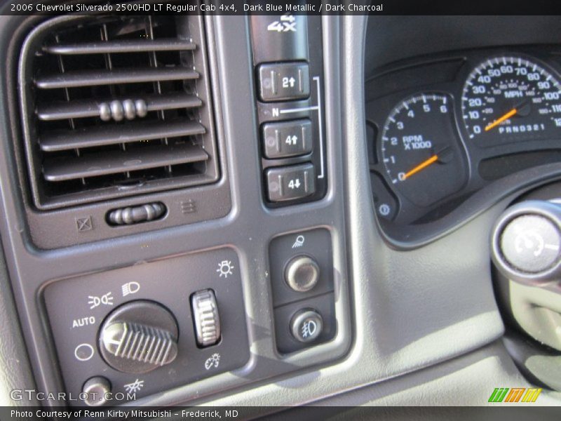 Dark Blue Metallic / Dark Charcoal 2006 Chevrolet Silverado 2500HD LT Regular Cab 4x4