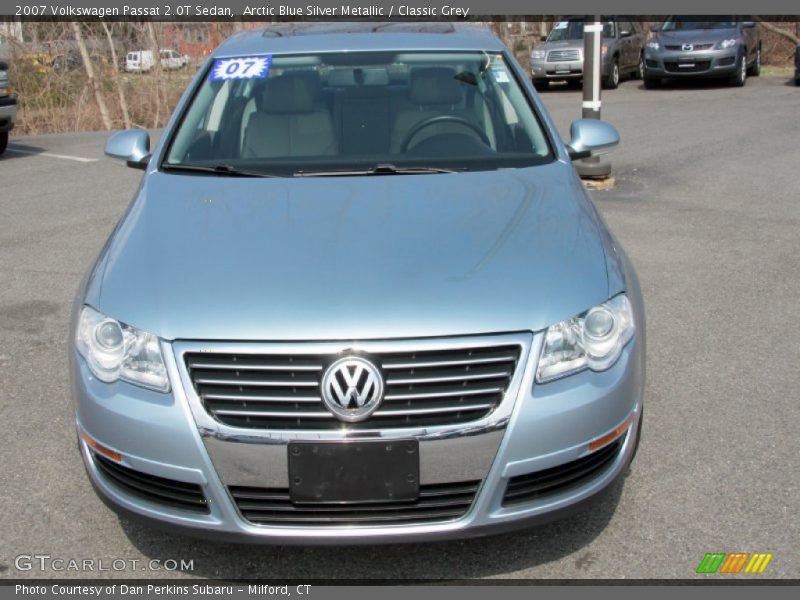 Arctic Blue Silver Metallic / Classic Grey 2007 Volkswagen Passat 2.0T Sedan