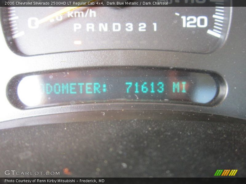 Dark Blue Metallic / Dark Charcoal 2006 Chevrolet Silverado 2500HD LT Regular Cab 4x4