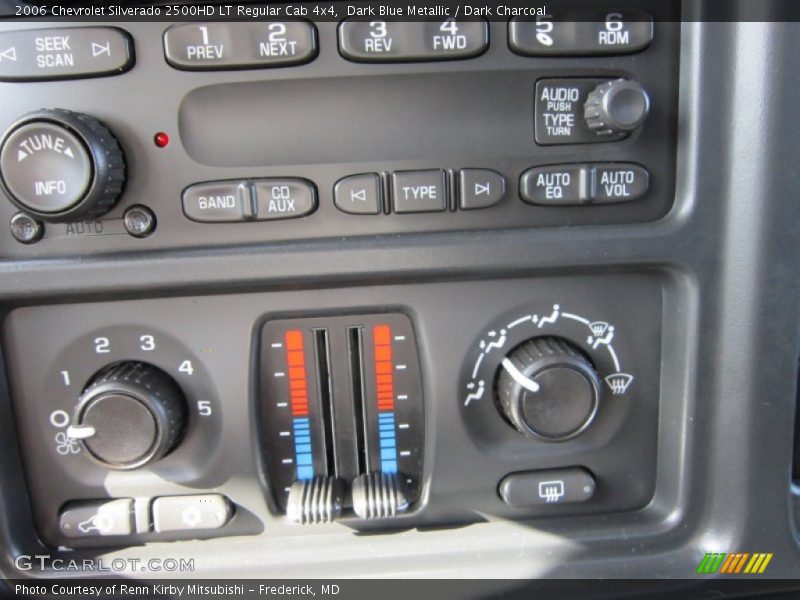 Dark Blue Metallic / Dark Charcoal 2006 Chevrolet Silverado 2500HD LT Regular Cab 4x4