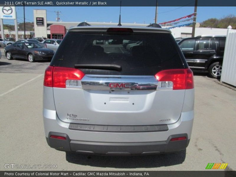 Quicksilver Metallic / Jet Black 2011 GMC Terrain SLE AWD