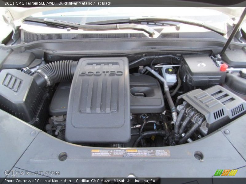 Quicksilver Metallic / Jet Black 2011 GMC Terrain SLE AWD