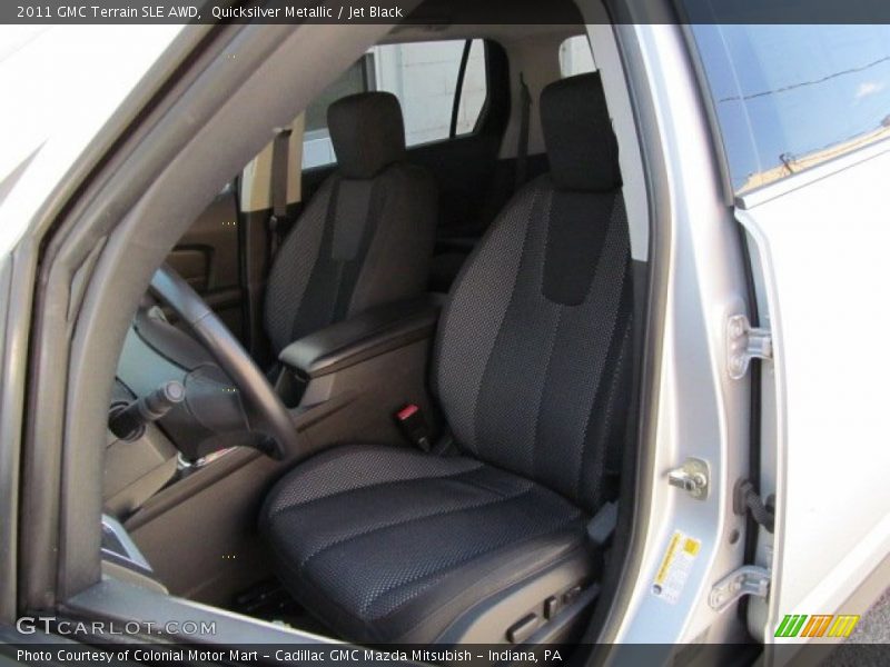 Quicksilver Metallic / Jet Black 2011 GMC Terrain SLE AWD