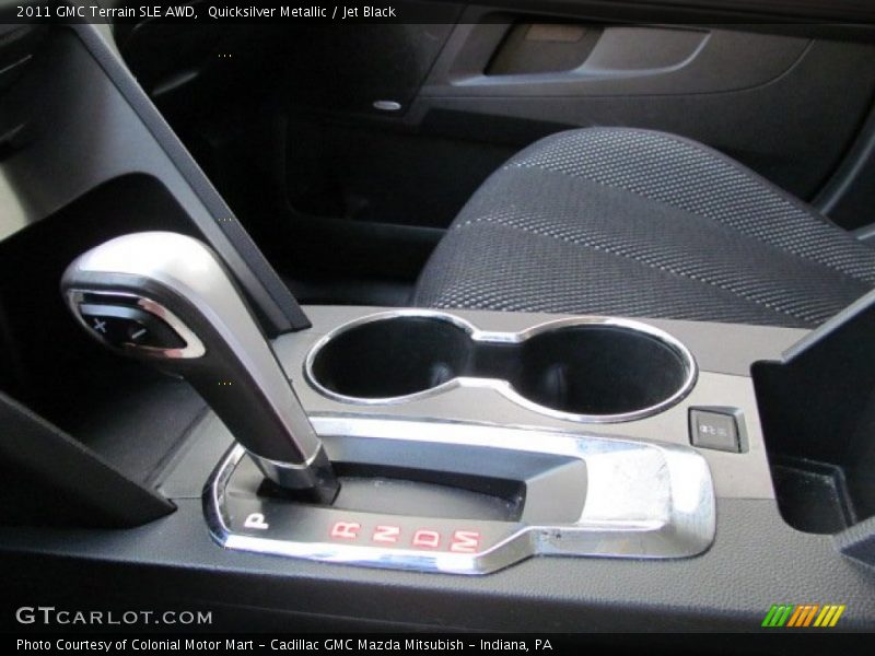 Quicksilver Metallic / Jet Black 2011 GMC Terrain SLE AWD