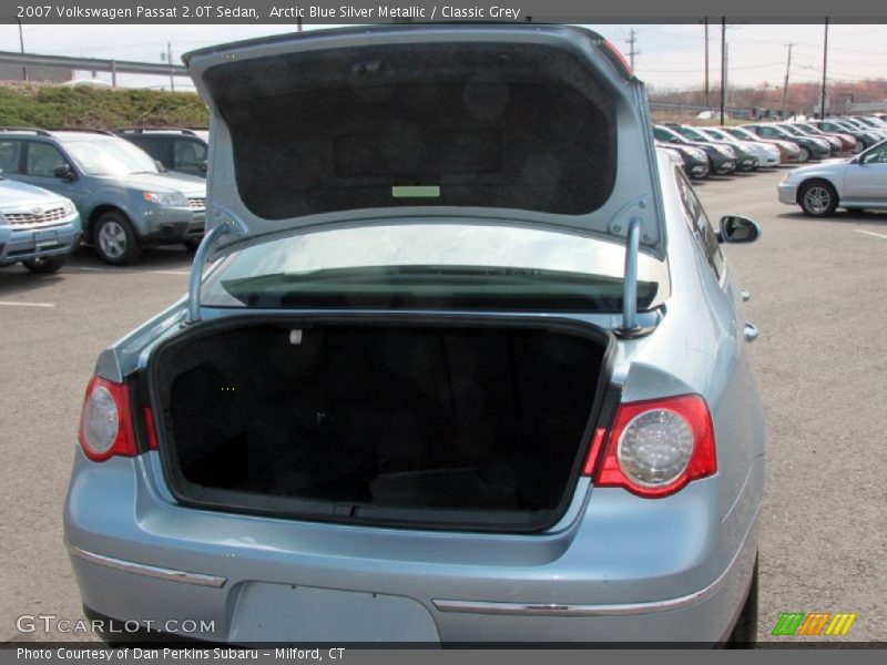 Arctic Blue Silver Metallic / Classic Grey 2007 Volkswagen Passat 2.0T Sedan