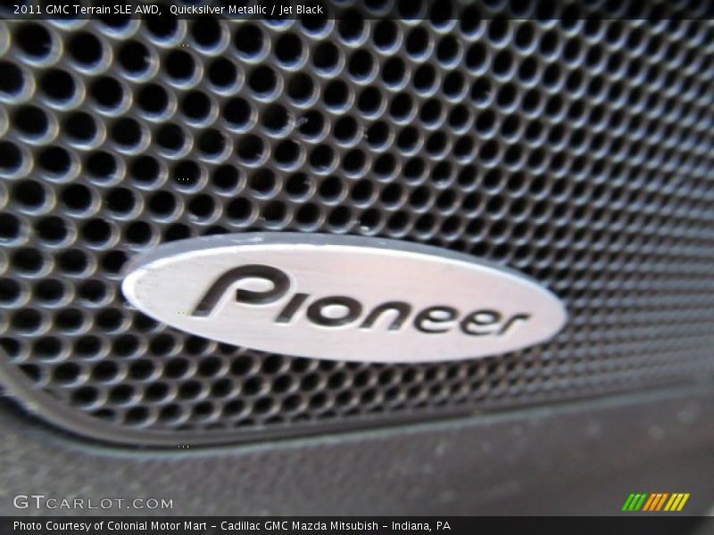Quicksilver Metallic / Jet Black 2011 GMC Terrain SLE AWD