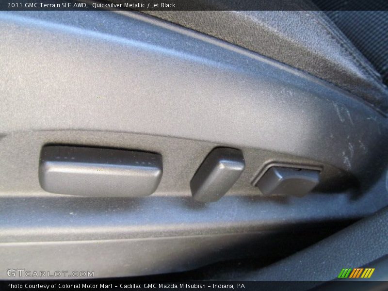 Quicksilver Metallic / Jet Black 2011 GMC Terrain SLE AWD