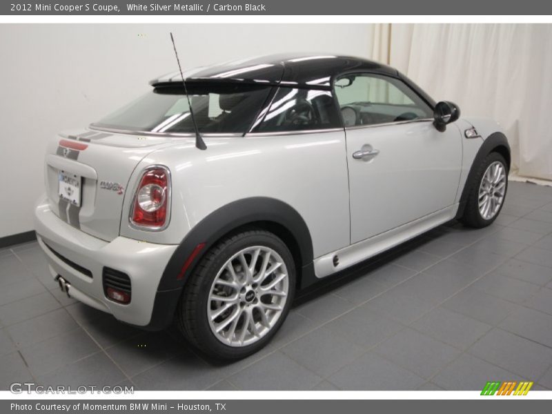  2012 Cooper S Coupe White Silver Metallic