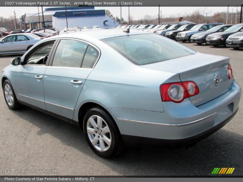 Arctic Blue Silver Metallic / Classic Grey 2007 Volkswagen Passat 2.0T Sedan