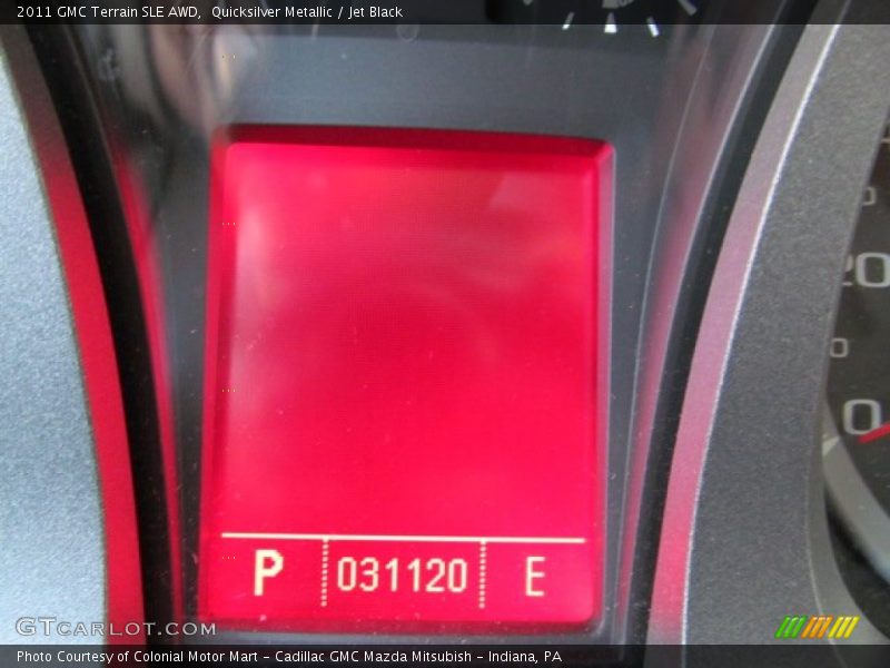 Quicksilver Metallic / Jet Black 2011 GMC Terrain SLE AWD