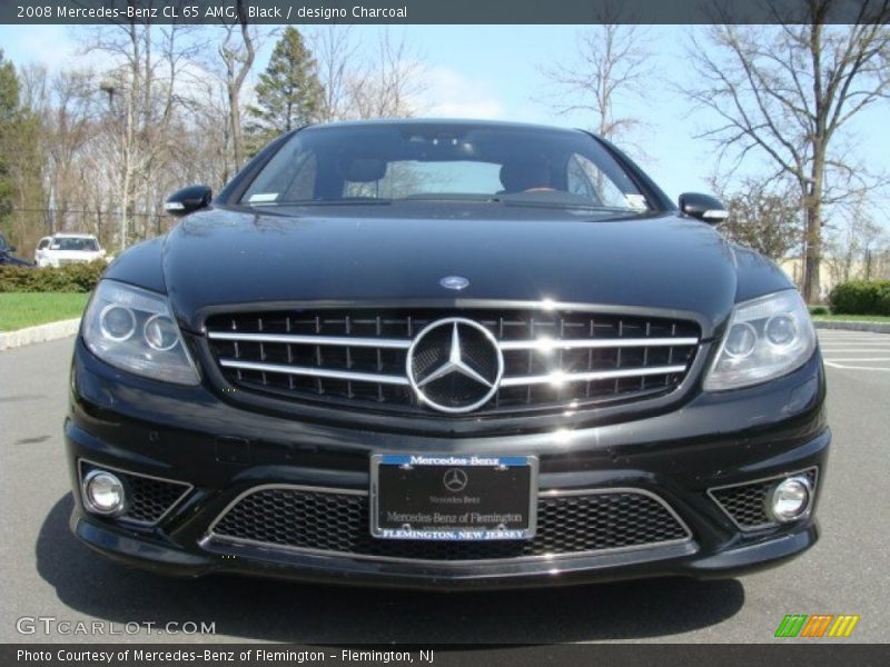 Black / designo Charcoal 2008 Mercedes-Benz CL 65 AMG