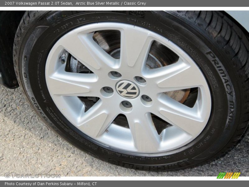 Arctic Blue Silver Metallic / Classic Grey 2007 Volkswagen Passat 2.0T Sedan