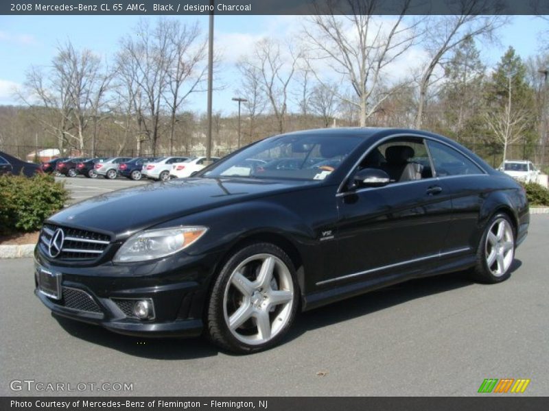 Black / designo Charcoal 2008 Mercedes-Benz CL 65 AMG