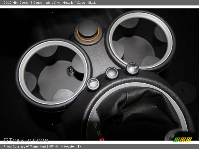 White Silver Metallic / Carbon Black 2012 Mini Cooper S Coupe