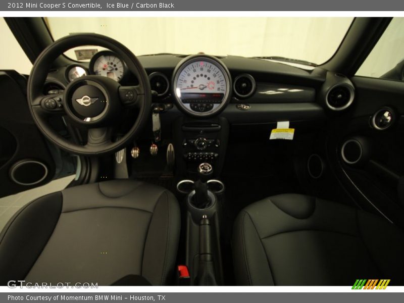 Ice Blue / Carbon Black 2012 Mini Cooper S Convertible