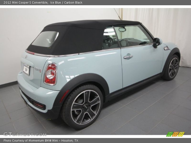 Ice Blue / Carbon Black 2012 Mini Cooper S Convertible
