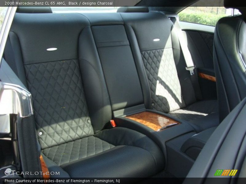Rear Seat of 2008 CL 65 AMG