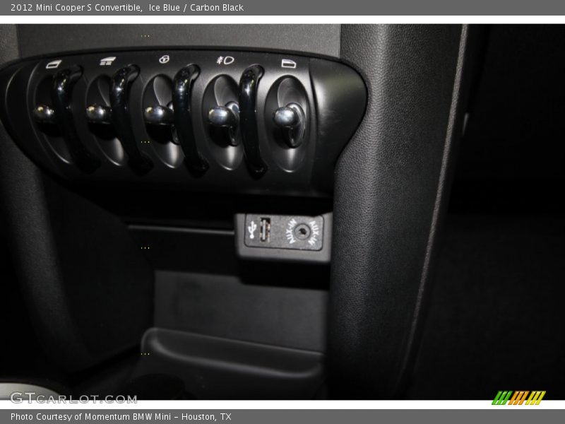 Ice Blue / Carbon Black 2012 Mini Cooper S Convertible