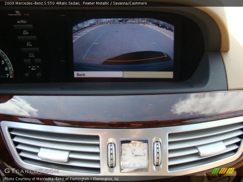 Pewter Metallic / Savanna/Cashmere 2009 Mercedes-Benz S 550 4Matic Sedan