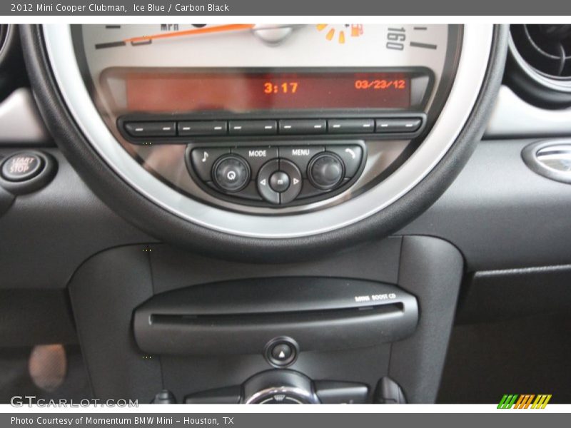 Ice Blue / Carbon Black 2012 Mini Cooper Clubman