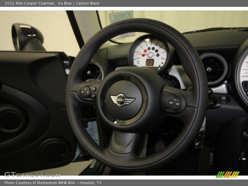 Ice Blue / Carbon Black 2012 Mini Cooper Clubman
