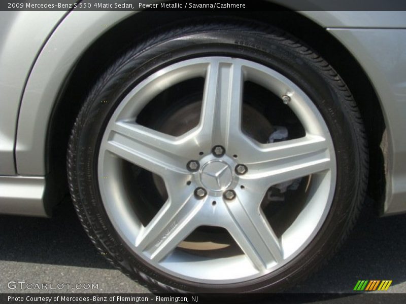  2009 S 550 4Matic Sedan Wheel
