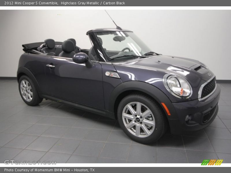 Front 3/4 View of 2012 Cooper S Convertible