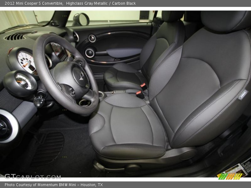 Highclass Gray Metallic / Carbon Black 2012 Mini Cooper S Convertible