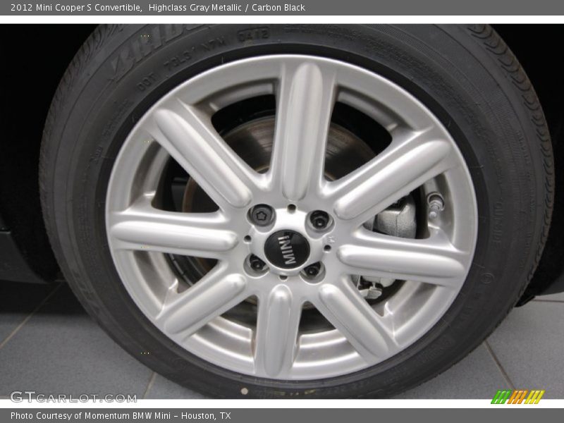 Highclass Gray Metallic / Carbon Black 2012 Mini Cooper S Convertible