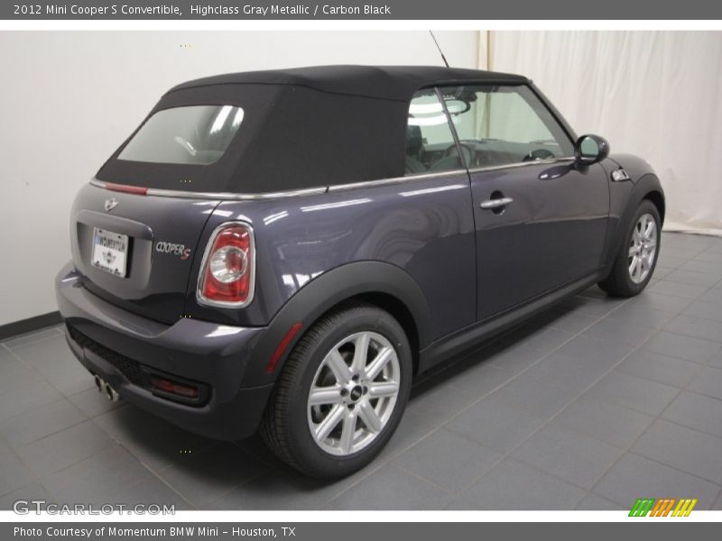 Highclass Gray Metallic / Carbon Black 2012 Mini Cooper S Convertible